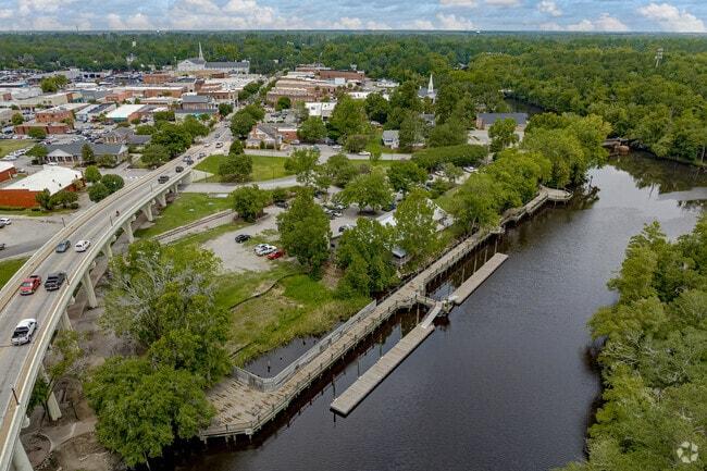 Conway Riverwalk along the Waccamaw River